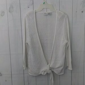 CJ Banks crochet blouse size X